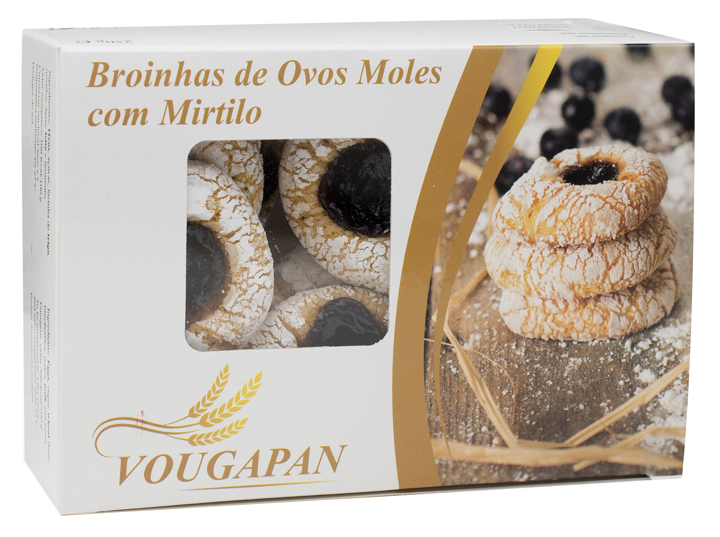 Broinhas De Ovos Moles Com Mirtilo